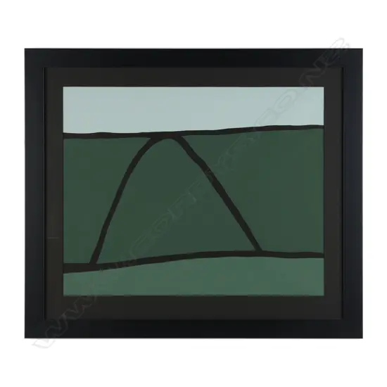 Colin McCahon (1919-1987) 'North Otago landscape',